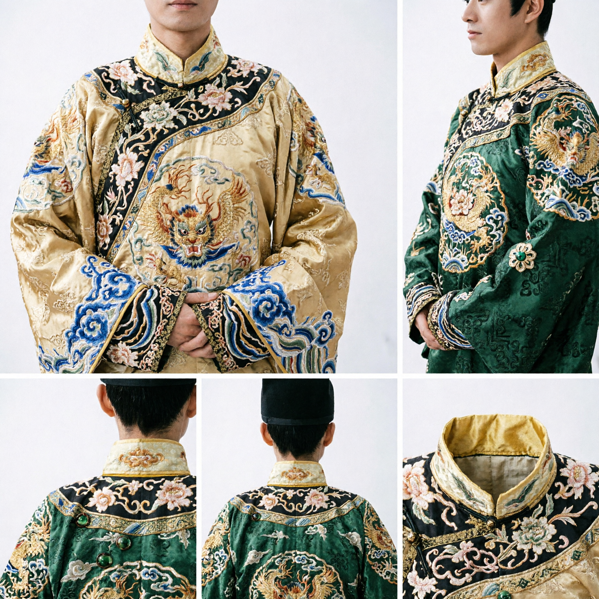 Traditioneel Chinees Keizer en Keizerin Kostuumset Koninklijk Historisch Hanfu voor Mannen Vrouwen Cosplay Drama - Asian Costume