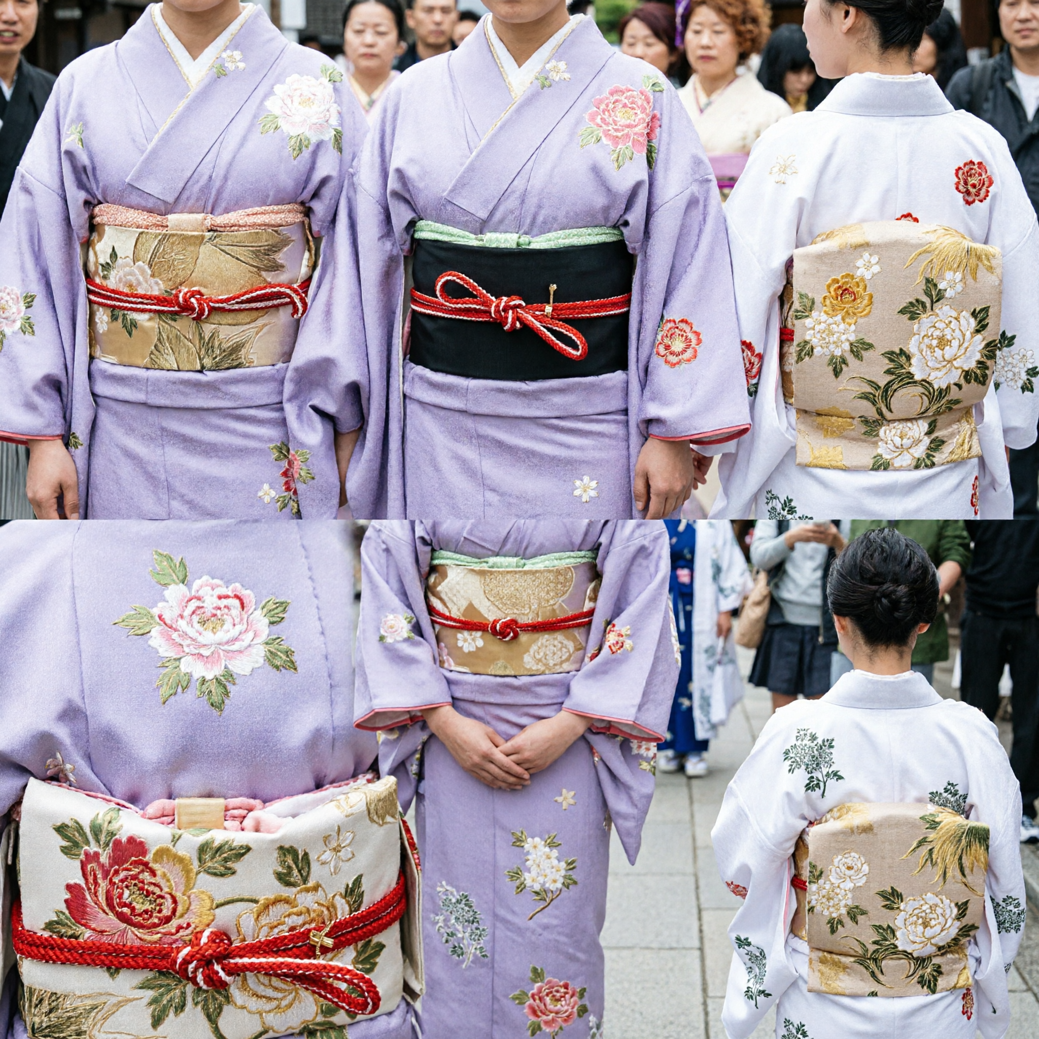 Tradycyjny japoński shintoistyczny ślubny zestaw Kimono dla panny młodej, pana młodego i orszaku na ceremonie kulturowe i cosplay - Asian Costume
