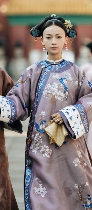 Story of Yanxi Palace Traditional Chinese Qing Dynasty Palace Lady Costume Asian China Ancient Manchu Embroidered Clothing