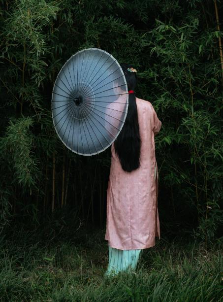 China Ancient Young Beauty Hanfu Dress Garments Traditional Song Dynasty Patrician Woman Historical Clothing